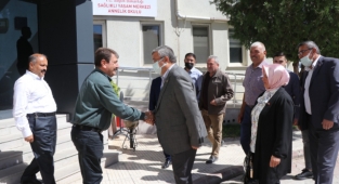 Milletvekili İbrahim Yurdunuseven’den Başkan Sarı’ya Ziyaret