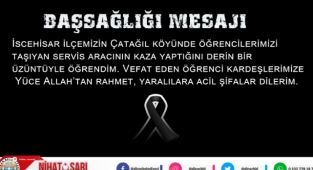Başkan Sarı’dan Başsağlığı Mesajı
