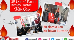 Başkan Sarı’dan Kızılay Haftası Mesajı
