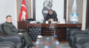 Asteğmen İsmet Can Büyüköztürk'ten Dinar Belediye Başkanımız Nihat Sarı’ya ziyaret