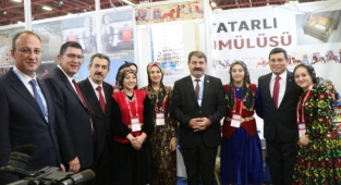 Başkan Sarı, 9. Antalya Şehircilik ve Teknoloji Fuarında