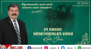 Başkan Sarı’dan Öğretmenler Günü mesajı