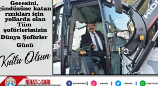 Başkan Sarı, Şoförlük kutsal bir meslektir