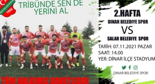 Dinar Belediye Spor İlk Maçına Evinde Çıkıyor