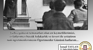 Öğretmenler Günü Kutlu Olsun