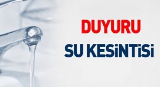 Belediyemizden Su Kesintisi Duyurusu