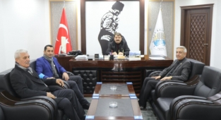 Kamu-Sen Afyonkarahisar İl Başkanlığı’ndan Başkan Sarı’ya yeni yıl ziyareti