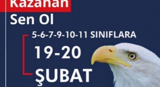 19-20 Şubatta yapılacak ücretsiz bursluluk sınavını kaçırmayın