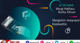 Başkan Sarı’dan Vergi Haftası Mesajı
