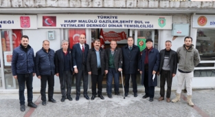 Başkan Sarı, “Gazimizi rahmetle anıyorum”