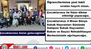 Başkan Sarı, “Çocuklarımız bizim geleceğimiz”