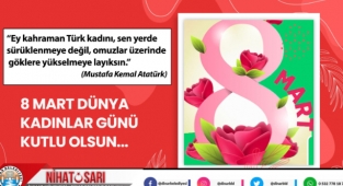 Başkan Sarı'dan 8 Mart Dünya Kadınlar Günü mesajı