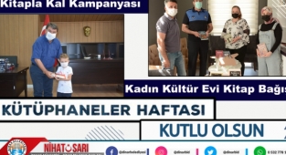 Başkan Sarı’dan Kütüphane Haftası Mesajı