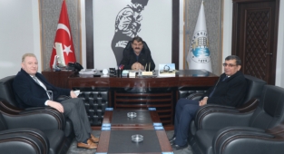 Cezaevi Müdürü Bingöl’den Başkan Sarı’ya ziyaret