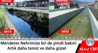 Menderes Nehrimiz artık daha temiz