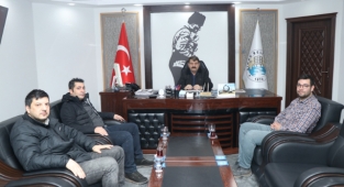 OEDAŞ heyetinden Başkan Sarı'ya teşekkür