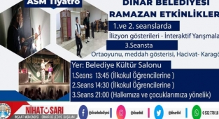 Tüm Halkımızı Ramazan Etkinliğimize davet ediyoruz