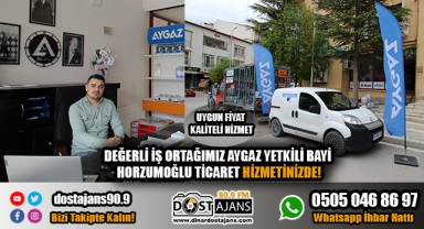 AYGAZ HORZUMOĞLU TİCARET DİNAR'DA HİZMETİNİZDE!