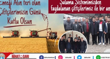 Başkan Sarı, “Çiftçilerimize bereketli bir sezon diliyorum”