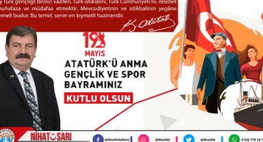 Başkan Sarı, “Geleceğimizin teminatı gençlerimizin bayramı kutlu olsun”