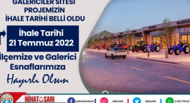 Galericiler Sitesi Projemizin ihale günü belli oldu