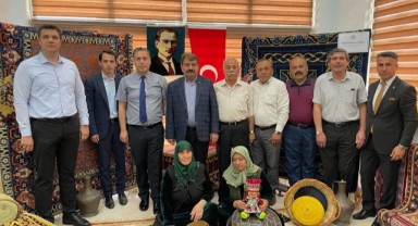 Belediye Başkanımız Nihat Sarı, Halk eğitim Yıl sonu Sergisi açılışına katıldı