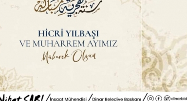 Belediye Başkanımız Nihat Sarı’dan Hicri Yılbaşı Mesajı