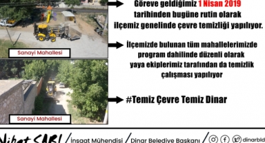 Çevre Temizlik çalışmalarımız devam ediyor