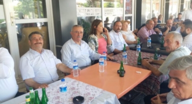 Merhum Başkanın Mevlit Yemeğinde Buluştular