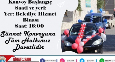 Sünnet Şöleni Konvoyumuza davet