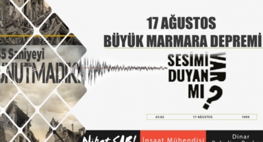 Belediye Başkanımız Nihat Sarı’dan 17 Ağustos Depremi Mesajı