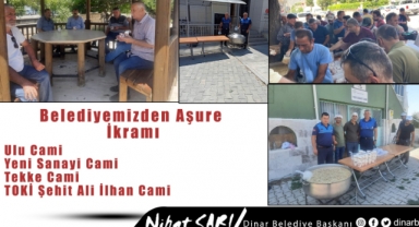 Belediyemizden Aşure İkramı