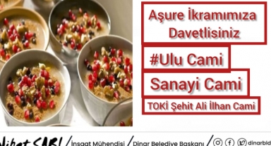 Belediyemizin aşure ikramına tüm halkımız davetlidir