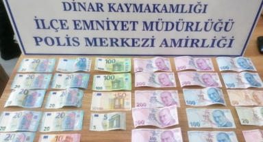 SUÇ MAKİNESİ DİNARDA SUÇ ÜSTÜ YAKALANDI