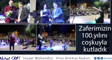 Zaferimizin 100.yılını ilçemizde büyük bir coşkuyla kutladık