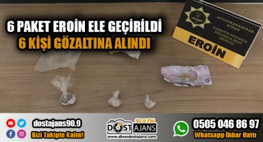 Zehir Tacirleri Yakayı ele verdi