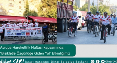 Belediye Başkanımız Nihat Sarı, “Avrupa Hareketlilik Haftası etkinliğimizi gerçekleştirdik”