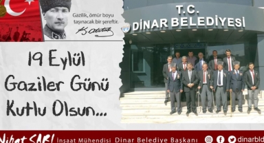 Belediye Başkanımız Nihat Sarı, “Gazilerimiz fedakarlığın simgesidir”