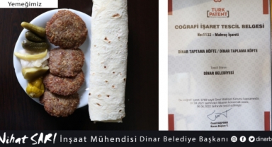 Belediye Başkanımız Nihat Sarı, “Taptama yemeğimiz ilçemize tescillendi”