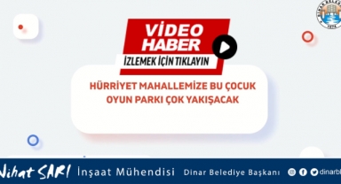 Çocuk Oyun Parkımız Hürriyet Mahallemize çok yakışacak