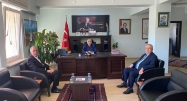 DİTSO’dan KAYMAKAMIMIZ KEMAL DURU’ya ZİYARET