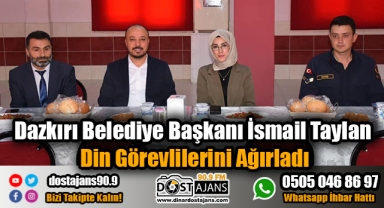 Başkan Taylan Din Görevlilerini Ağırladı