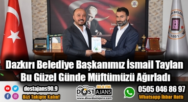 Başkanımız Bu Güzel Günde Müftümüzü Ağırladı