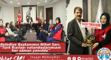 Başkanımız Nihat Sarı, “Türk Kızılayı vatandaşlarımızın her zaman yanında”
