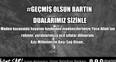 Belediye Başkanımız Nihat Sarı, “Geçmiş Olsun Bartın”