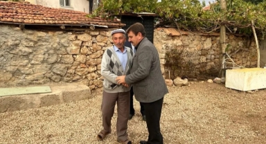 Belediye Başkanımız Nihat Sarı, şehidimizin ailesini ve Yaralı askerimizi unutmadı