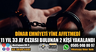 Dinar Emniyeti Yine Affetmedi