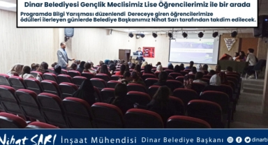 Gençlik Meclisimiz lise öğrencilerimiz ile bir arada