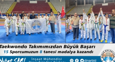 Taekwondo Takımımızdan büyük başarı