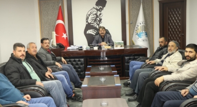 Başkan Gökçe ve esnaflarımızdan Başkanımız Nihat Sarı'ya teşekkür